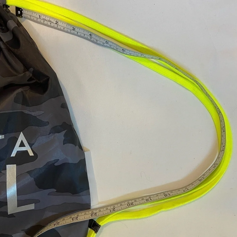 ATHLETA GIRL Lightweight 100% Recycled Material Drawstring Backpack Athletic